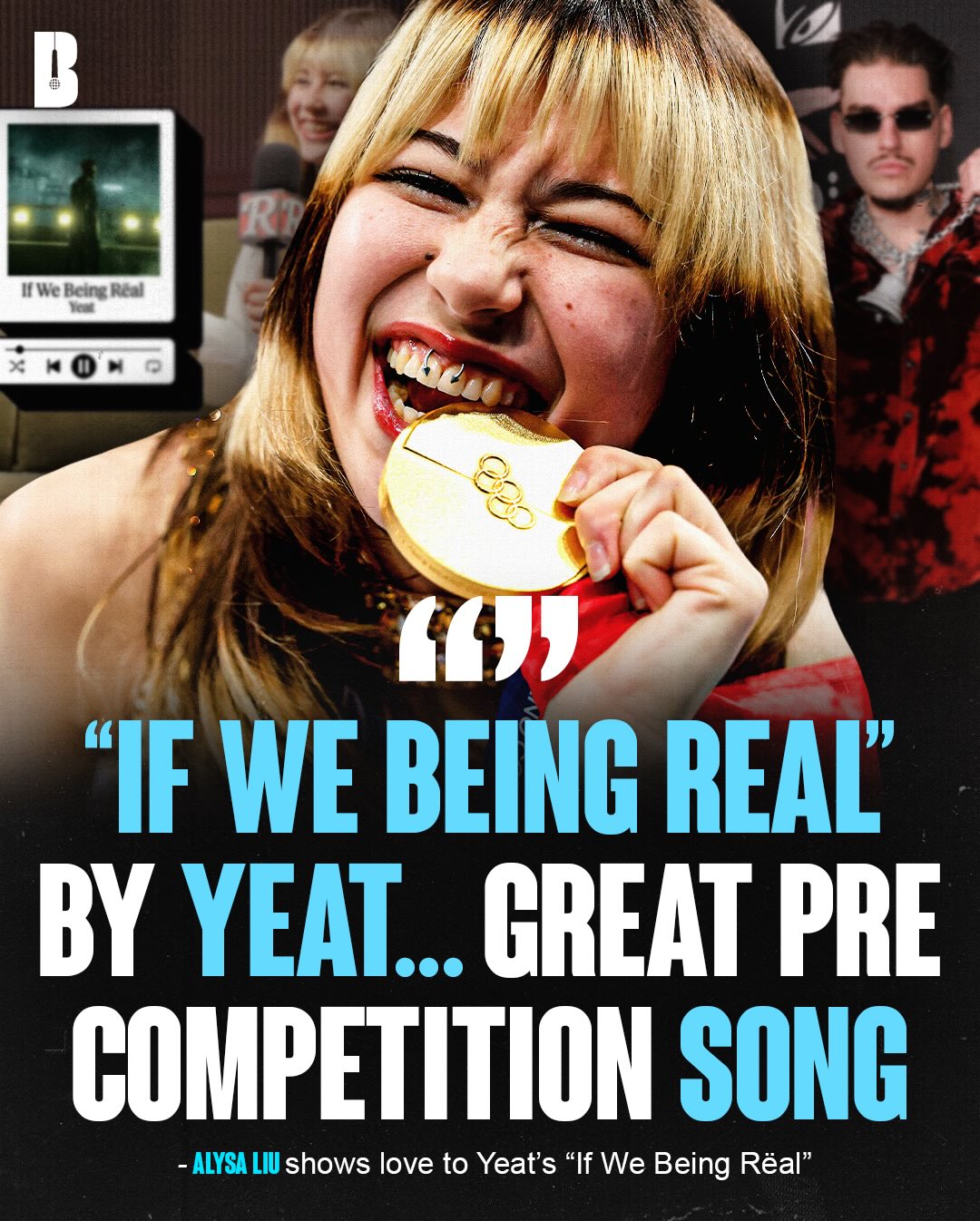 Alysa Liu revealed her playlist in a new interview with Rolling Stone and Yeat’s “If We Being Rëal” was the first song that she played 👀

Is this one of the best songs on ‘2093’?