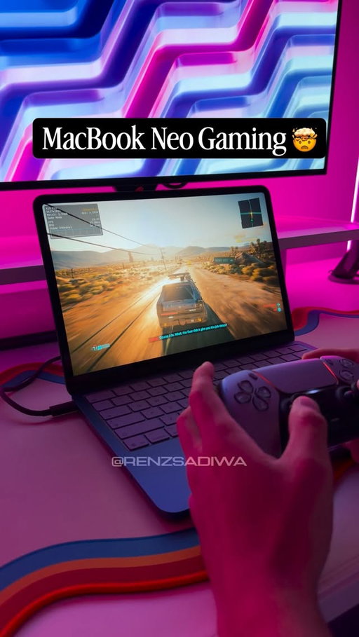 3 Games That Run Surprisingly Well on MacBook Neo 🤯

Cyberpunk.

Resident Evil 4.

Minecraft.

All running natively on the base MacBook Neo (8GB RAM / 256GB SSD).

Which game should I test next?

#MacBookNeo #Cyberpunk #ResidentEvil #Minecraft