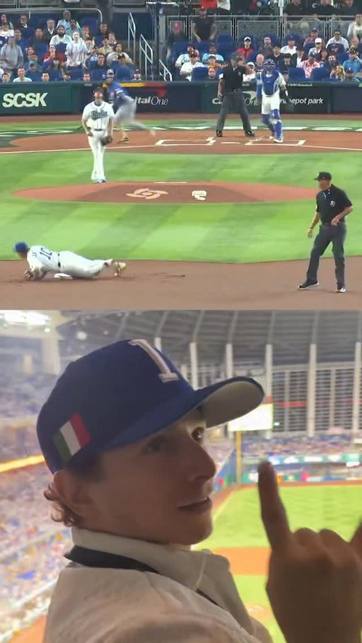 Twice this tournament Italy has turned a double play because shortstop Sam Antonacci made the base stealing runner think a ball was hit on the ground