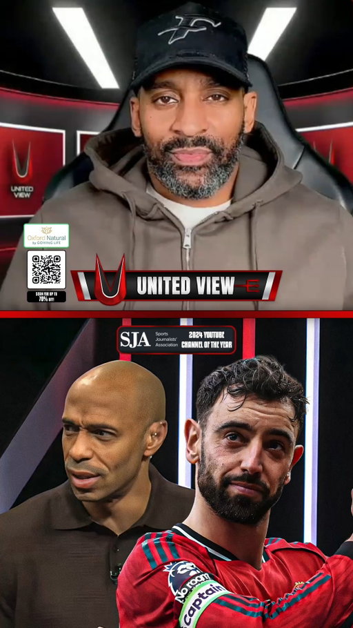 Thierry Henry just said what a lot of football people are finally starting to see… 👀

On Monday Night Football, Henry called Bruno Fernandes “Braino Fernandes” and basically said he doesn’t just play football… he thinks it.

After 2 assists vs Villa, 16 Premier League assists this season, 100 assists for United, and United moving into 3rd, the Bruno debate has gone up another level.

@FlexUTD & @OwenUnitedView are reacting to it on United View.

So tell us:
Is Bruno finally getting the respect he deserves?
And is he the smartest creator in the Premier League right now?

Drop your take below, tag a United fan, and save this for later.

#ManchesterUnited #MUFC #BrunoFernandes #ThierryHenry #UnitedView #PremierLeague #ManUtd #FootballTalk