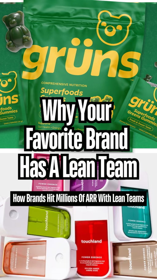 Everyone assumes the brands winning on social need huge teams behind them. Usually, they don’t.

Touchland sold for $880M with just 50 employees. Grüns hit $100M ARR with around 60.

The smartest consumer brands stay lean and bring in experts where it counts. That’s why Fiverr Pro is such a game changer: pro-vetted freelance talent for the exact projects you need, plus hiring experts to help you find the right fit.

Comment EXPERT and I’ll send you the link to check out the @fiverr services available and get 10% off your first order with code BLUEPRINTPRO.

#FiverrPro #ihiredFiverrPro #partnership