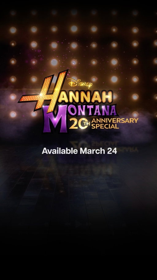 20 years in the making ❤️ The Hannah Montana 20th Anniversary Special premieres March 24 on Disney+ and Hulu.