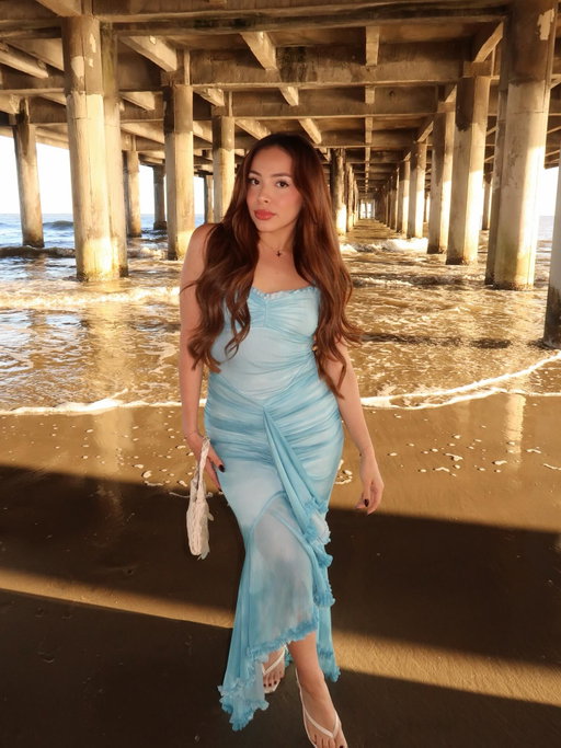 golden hour but make it mermaidcore🧜‍♀️🌊✨ Search ‘TRENDS’ on @shein_us for more spring/summer finds! #sheintrends #sheinss26 #ad