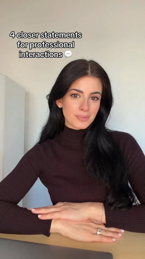 Okayyyy 😆

Closer Recap:
• “Great job today everyone, thank you.”
• “Looking forward to seeing this come together.”
• “Have a great rest of your day.”
• “Appreciate your time today.”

Save these for later! And if you want more communication tips and support, tap the link in bio to join my new community or connect 1:1.

You’ve got this 💬 #wellwithraele

 #communication #confidence #corporate #wfh