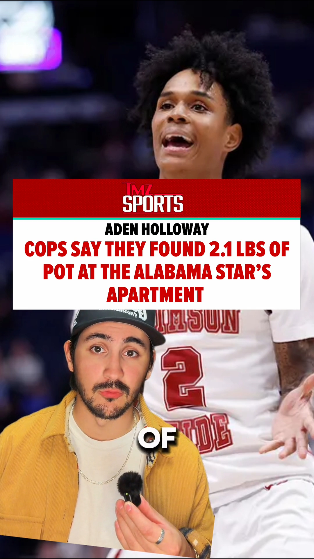 New details are emerging in Aden Holloway’s arrest, and they paint a clearer picture of what cops say they found inside his apartment.