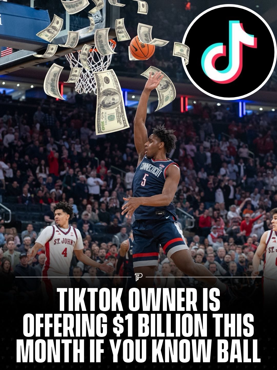 This company is offering $1 BILLION for a perfect college basketball bracket 🏀

@Kalshi and TikTok owner Jeff Yass have launched a new bracket challenge where a perfect bracket wins $1 Billion and they’re guaranteeing $1M will be donated to charity, alongside $1M for the top bracket if no one gets it perfect.

Eligible users in the United States can submit their bracket through the Kalshi app for a chance to win.

The challenge is only open to eligible US users, and full terms and conditions apply at kalshi.com/billion-dollar-bracket.

#Pubity #collegebasketball #basketball #KalshiPartner