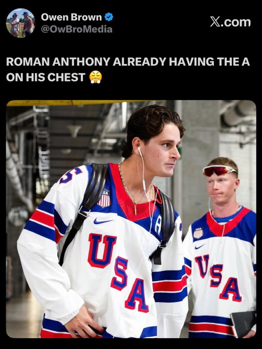 21 years old, and already one of the leaders of Team USA 🇺🇸🦅…

#RedSox #MLB