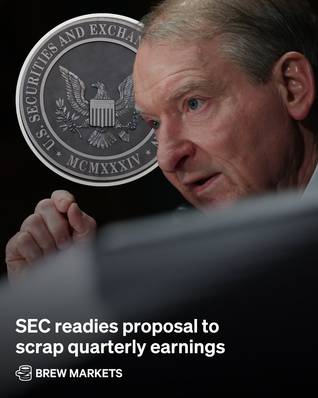 Is two better than four? Investors might soon find out.

The Securities and Exchange Commission (SEC) could file a proposal as soon as next month to eliminate mandatory quarterly earnings reports for public companies, the Wall Street Journal reported yesterday. Under the proposed change, companies would have the option to file just two reports per year.

It’s the latest call for shaking up financial reporting requirements, which began back in September when the Long-Term Stock Exchange first floated the idea, supported by President Trump.

If and when the regulator makes its proposal, it’ll open up a 30-day public comment period for Americans to make their thoughts known about whether or not publicly traded companies should get off the hook for quarterly updates.

While there are plenty of opinions out there about mandatory quarterly earnings, it’s clear the debate is just getting started.

📸 : Getty