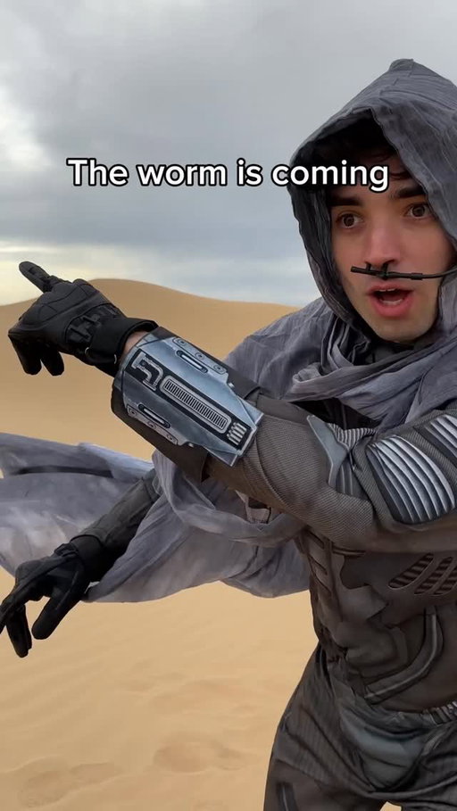 WHO ELSE STOKED FOR DUNE 3?!? #dune #dune3 #dunemessiah #worm