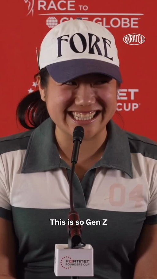 My favorite press conference of my entire career thanks to @natashaaoon 🤩🤩🤩 this is the definition of queening out. 

The 2026 Rookie has returned from injury and to make matters even more special…she’s playing in her backyard this week at the @founders.cup and she invited her friends via Partiful. Iconic.