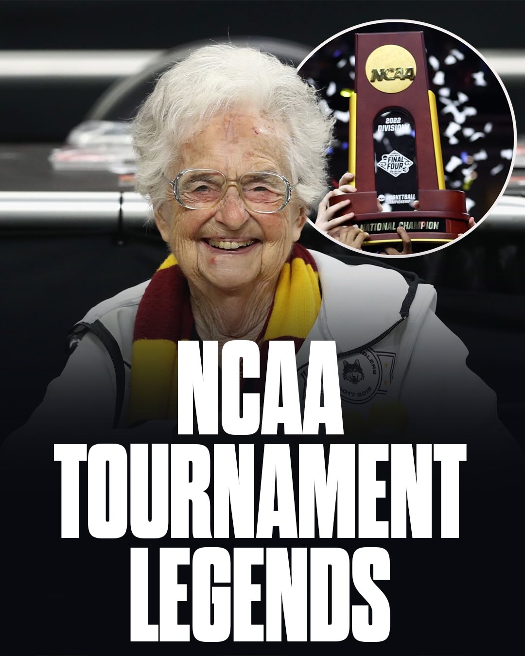 NCAA Tournament legends 👑