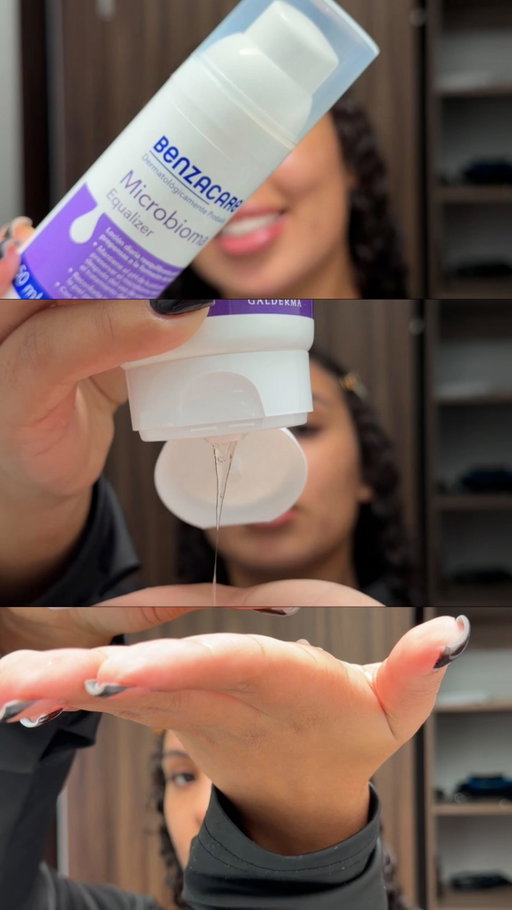 Rutina de skincare para piel grasa con tendencia al acné💜 
#benzacare #glowupdefinitivo #iraldermaeschido