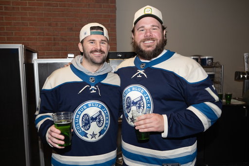 THERE’S NOT MUCH BETTER THAN GREEN BEER & A CBJ WIN!