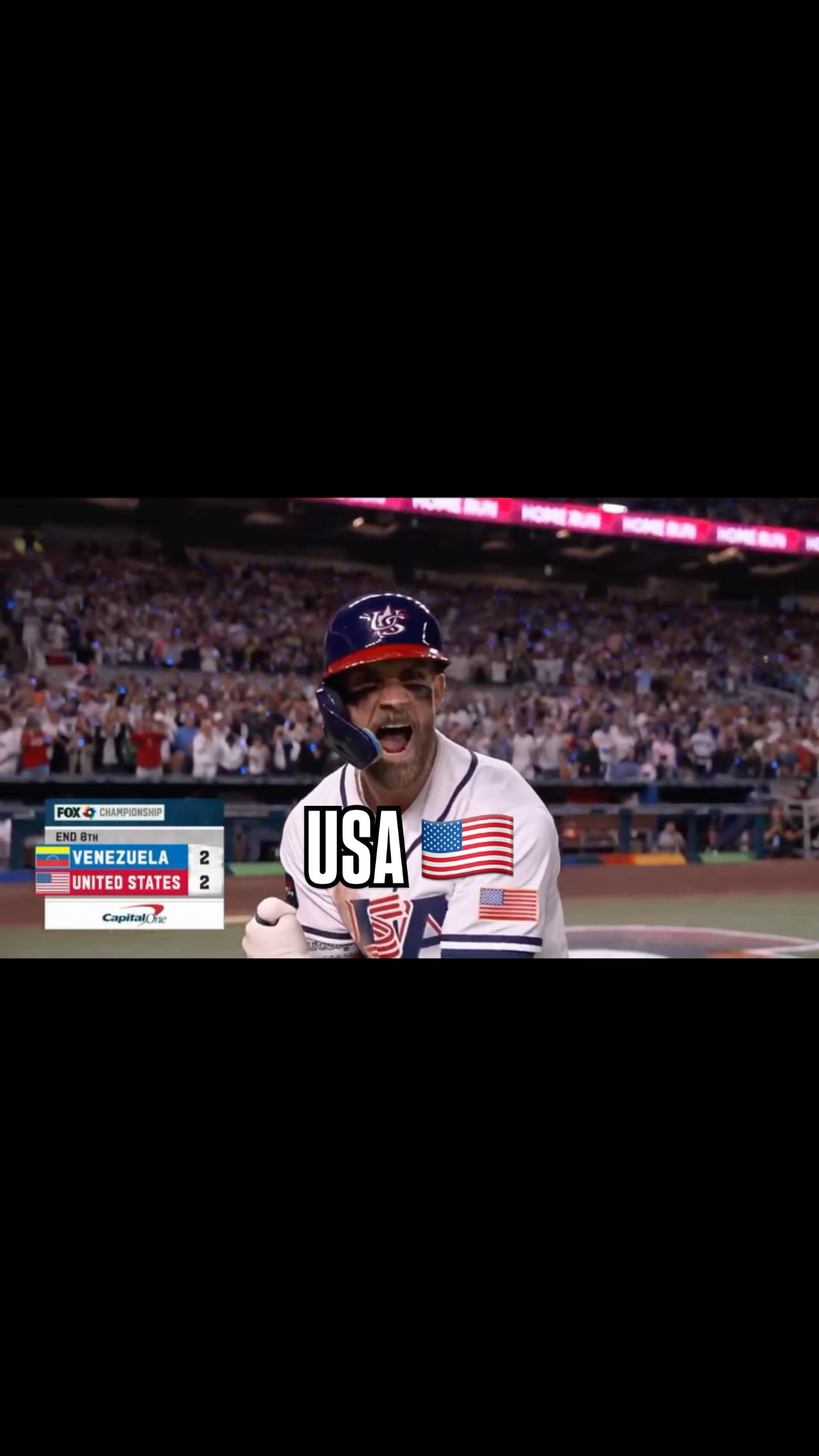 BRYCE HARPER JUST PUT THE COUNTRY ON HIS BACK 🇺🇸🇺🇸🇺🇸

🎥 @wbcbaseball