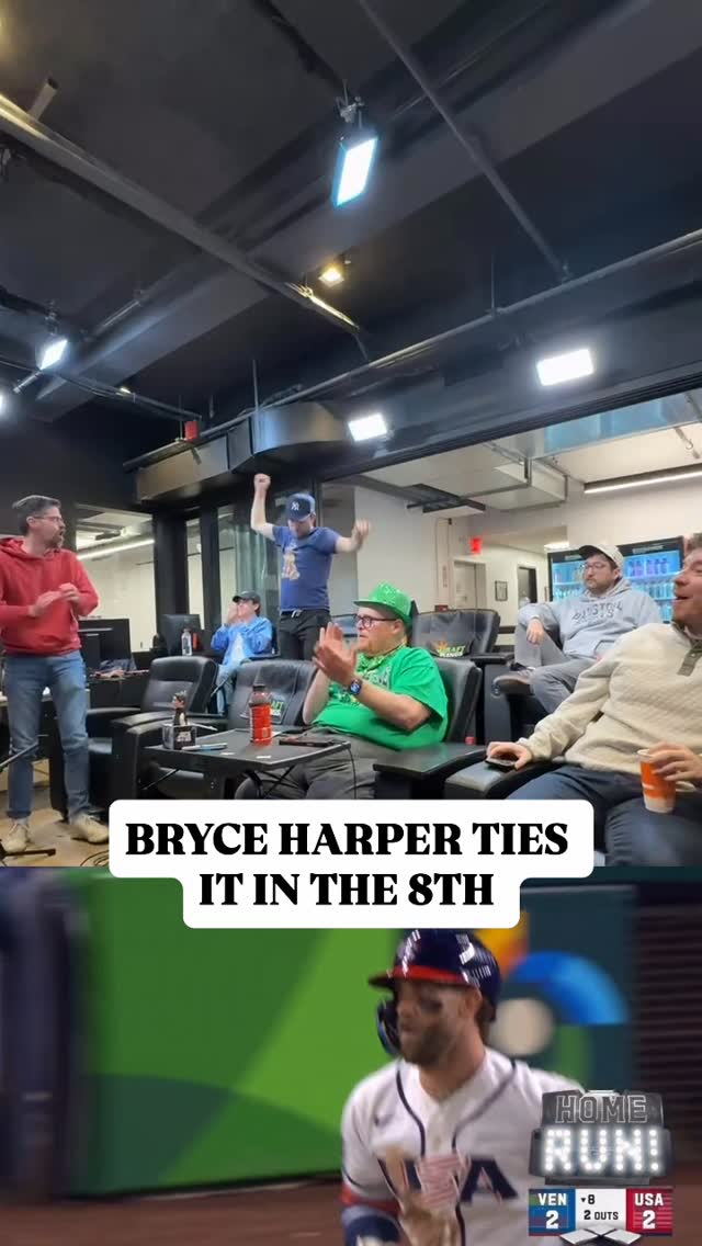 BRYCE HARPER IS AN AMERICAN HERO

TIE BALL GAME!!!
