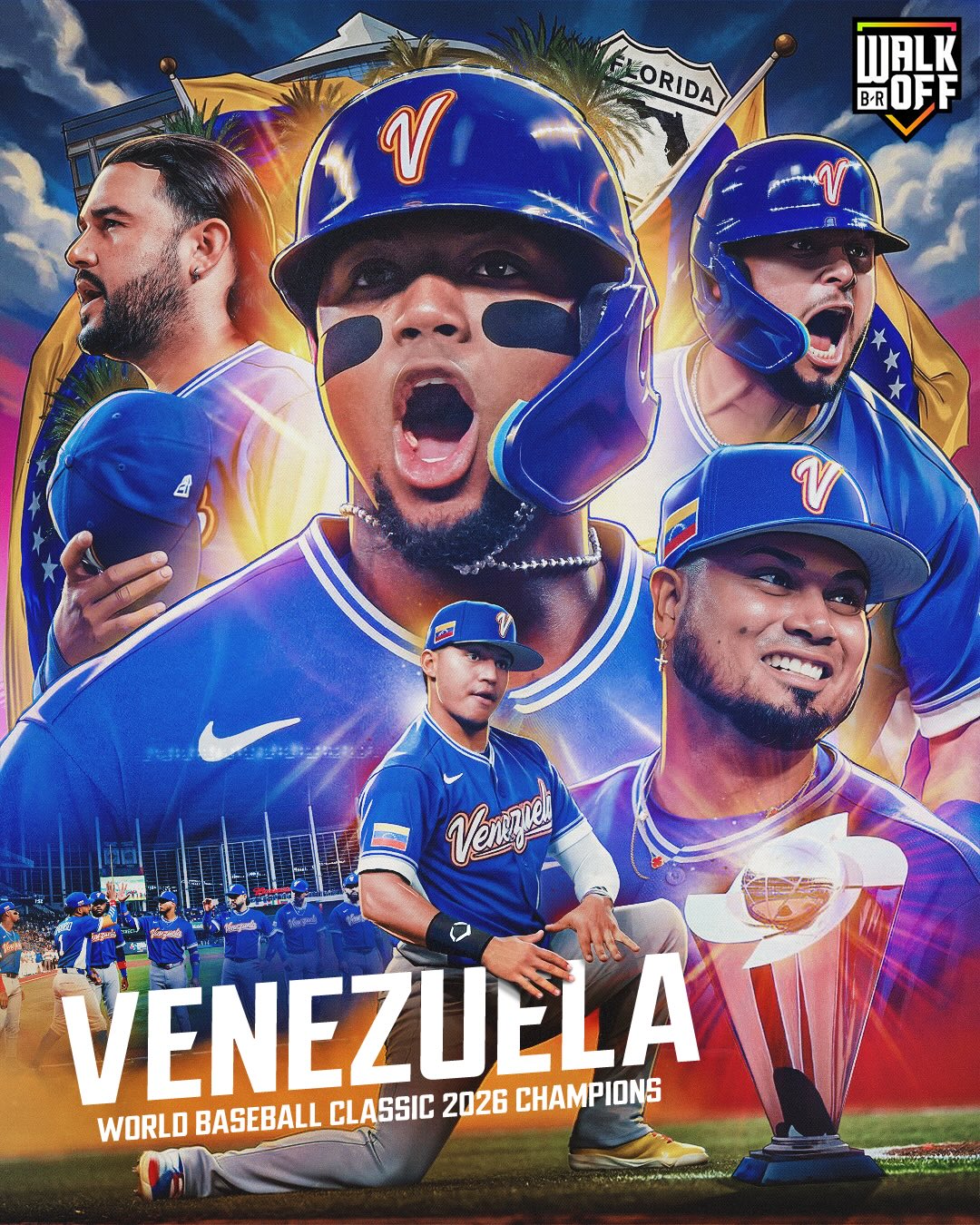 VENEZUELA BEATS THE UNITED STATES TO WIN THEIR FIRST EVER WORLD BASEBALL CLASSIC CHAMPIONSHIP 🏆🇻🇪