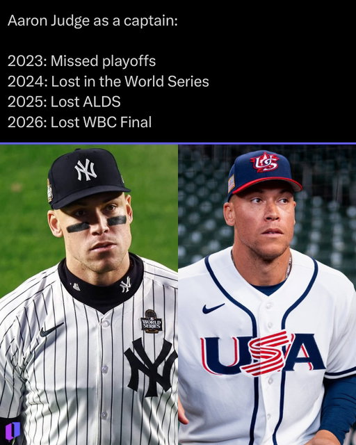 Team USA loses the World Baseball Classic Final to Venezuela … Aaron Judge is allergic to championships

#mlb #baseball #worldbaseballclassic #usa #aaronjudge