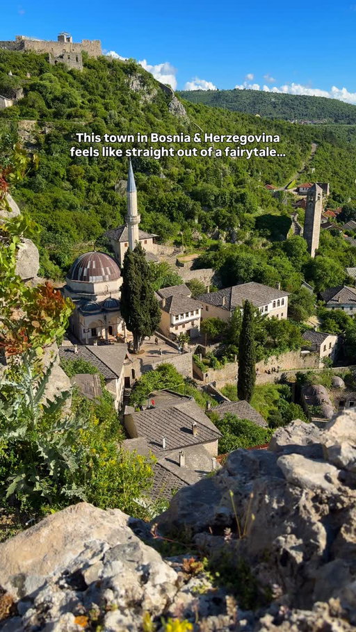 📍Počitelj, Bosnia & Herzegovina 🇧🇦