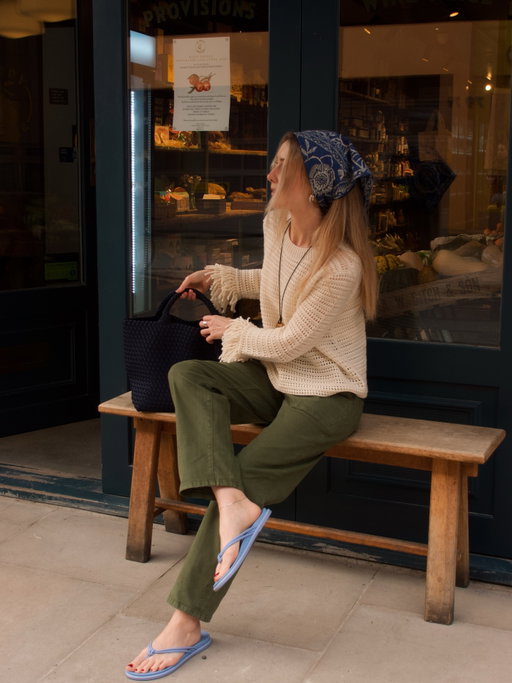 Few things beat light denim and flip flops season really @johnnywas AD