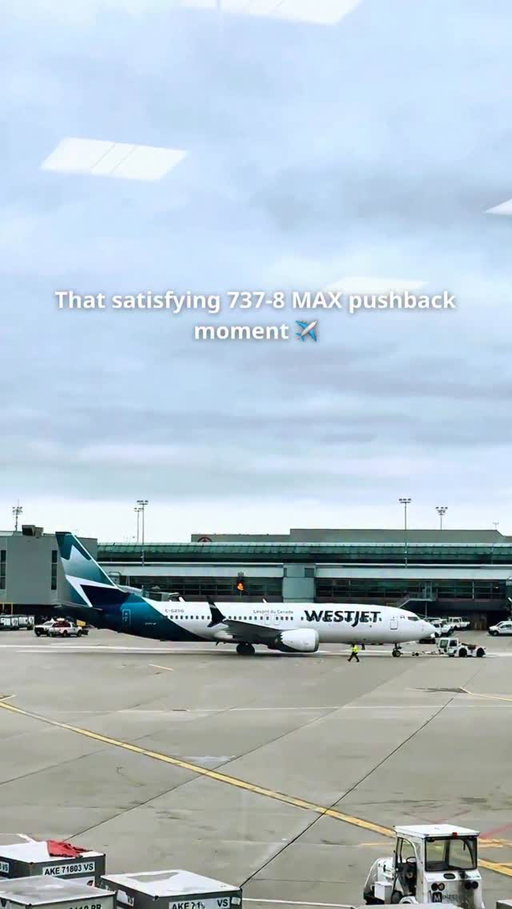 Nothing like a clean pushback.
One of the 737-8 MAX starting another journey ✈️
Where do you think this one’s off to?

#WestJet #737max #aviationlovers

—

Rien de tel qu’un refoulement dans les règles de l’art. Un de nos 737-8 MAX débutant un autre voyage ✈️
Selon vous, quelle est sa destination?

#737max #AmateursDAviation