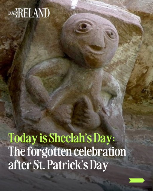 Today is Sheelah’s Day, a post-St. Patrick’s Day celebration with a mysterious and fascinating history. 

Some say it honors a woman believed to be St. Patrick’s wife or mother, while others argue it actually celebrates a pagan goddess who may have inspired the famous Sheela-na-gigs, carvings of women with exaggerated features found across Ireland. 

#ireland #sheelahsday #paddysday #lovinireland #irishnews