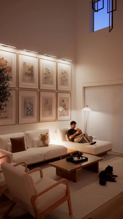 Why we never use big lights in cozy home! 😂✨

#homelighting #interiorinspo #interiordesign #interiordecor #japandi