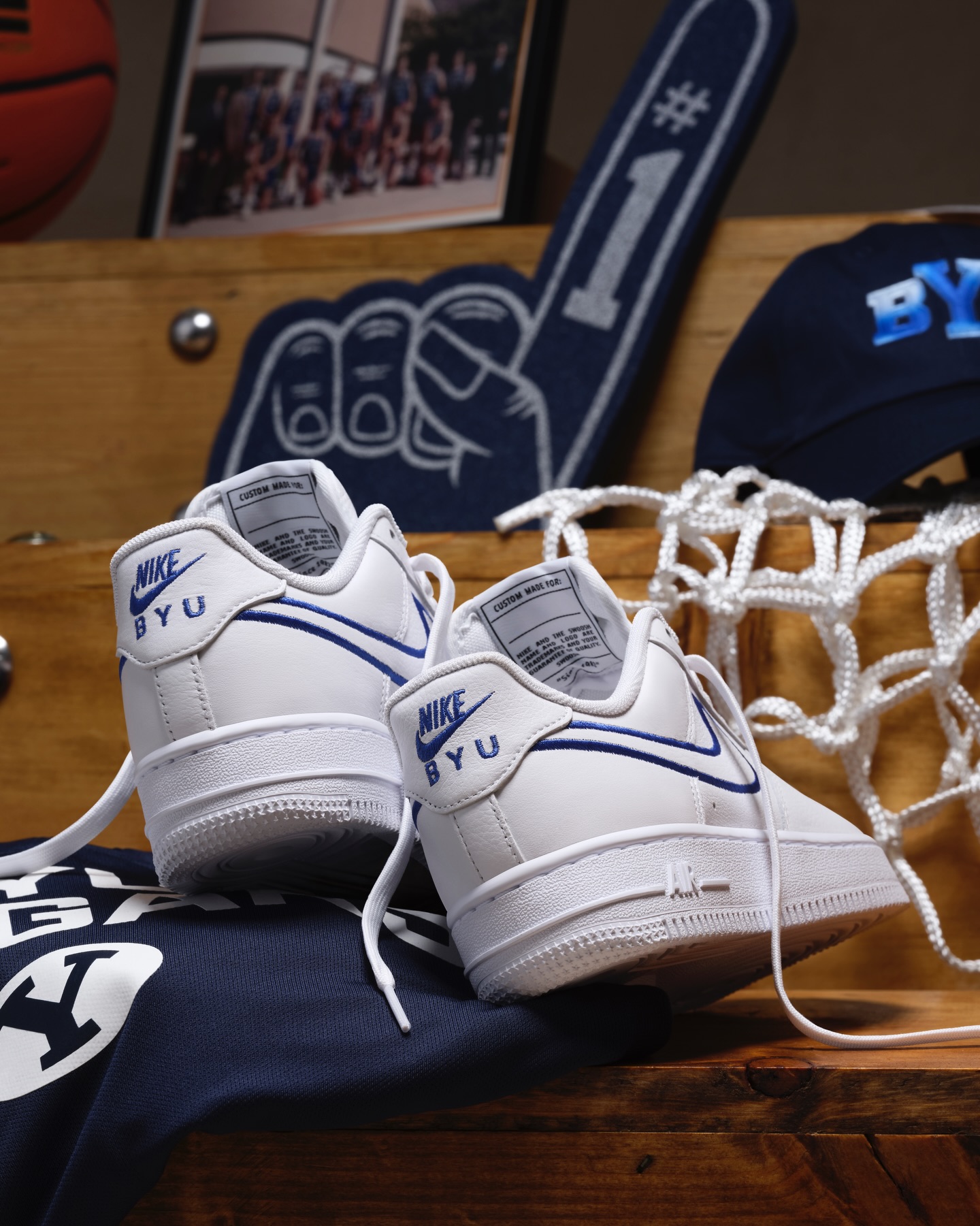 Made by Superfans. Worn by Cougar Nation.

Air Force 1 Low — Nike By You
