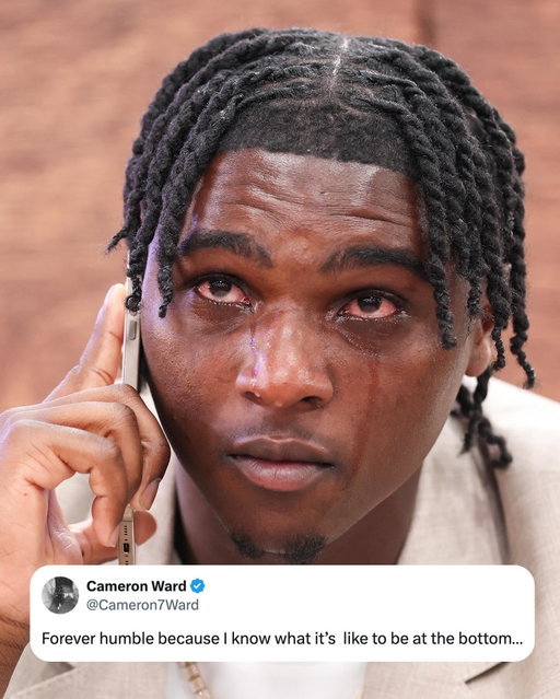 @camward’s Draft day moment brought out all the emotions 🥹

2026 NFL Draft – April 23-25 on NFLN/ESPN/ABC
Stream on @NFLPlus
📷: @visual_bacho/NFL