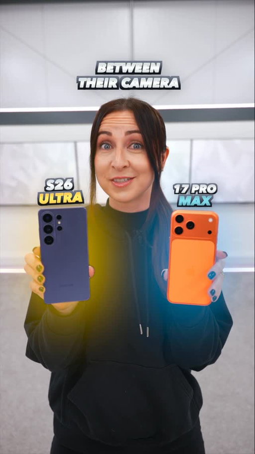 Okay be honest, did you guess A & B correctly?? 🤔📸😄 

#s26ultra #17promax