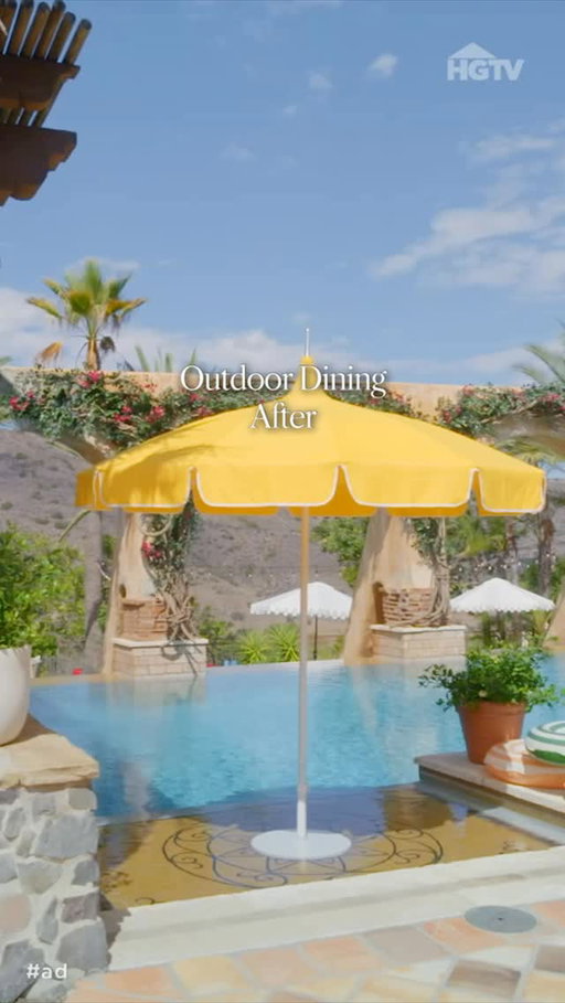 California sunshine just hits different on a deck like this ☀️ ⛱️ The teams turned the Bachelor Mansion’s poolside space into the ultimate spot to relax and recharge!

Catch #BachelorMansionTakeover Mondays at 8|7c 🛠️🌹