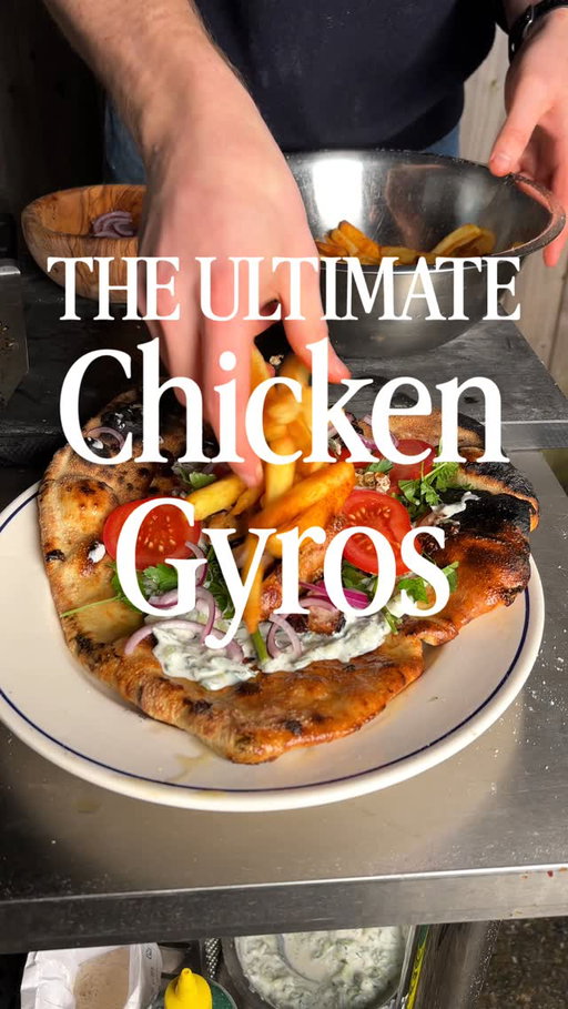Today we’re cooking my ultimate comfort food - chicken gyros!

Coming to the end of my time at uni is definitely bitter-sweet and has gotten me reflecting on my years. This dish is the perfect encapsulation of my youth. Hope y’all enjoy ;)

Pans from @lecreusetuk 
Pizza oven from @gozney 

#recipeinspo #foodinspo #mealinspo
