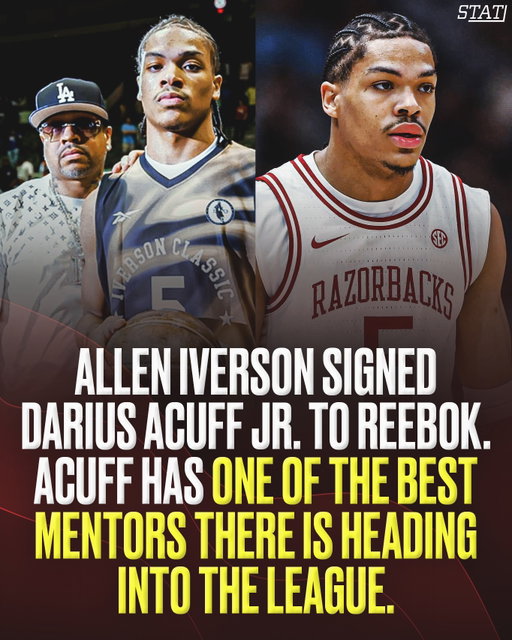 I truthfully believe whichever team gets Darius Acuff Jr. is getting a star PG to lead their team for years. He's got Allen Iverson as a mentor and has been dominating college basketball. ⭐️

(via @rp3natural)
