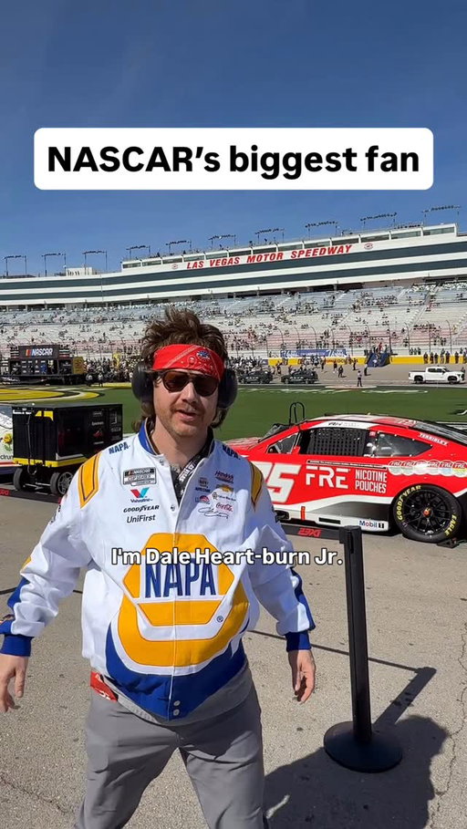 Dale Heart-burn Jr. - The new king of @nascar