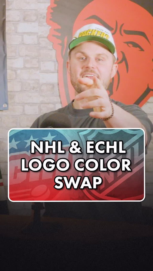 NHL & ECHL LOGO COLOR SWAP! #nhl #echl #hockey