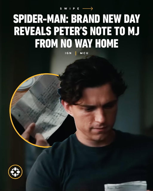 The letter Peter wrote to MJ in Spider-Man: No Way Home has been fully revealed. Will he read it to her in Brand New Day?