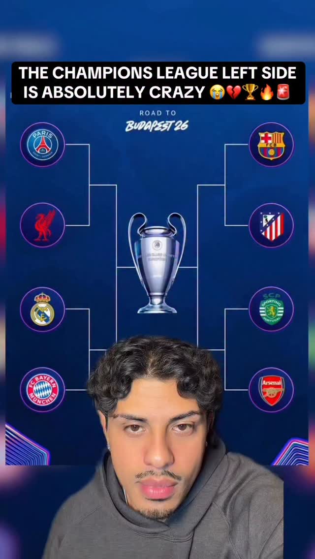 THE CHAMPIONS LEAGUE LEFT SIDE IS ABSOLUTELY CRAZY 😭💔🏆🔥🚨 

Bayern Liverpool Real Madrid psg #realmadrid #psg #bayernmunich #championsleague #guapmotion