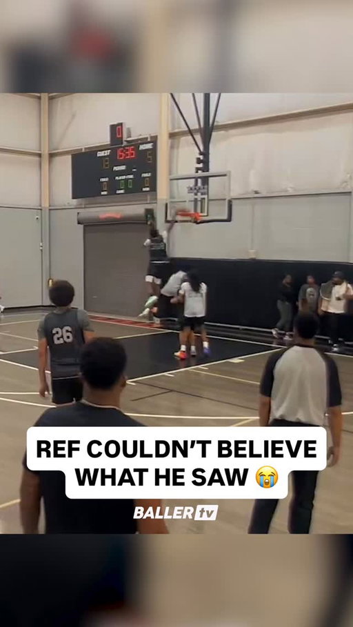 Cadien Hudson had EVERYONE shocked with this alley-oop poster 🤯