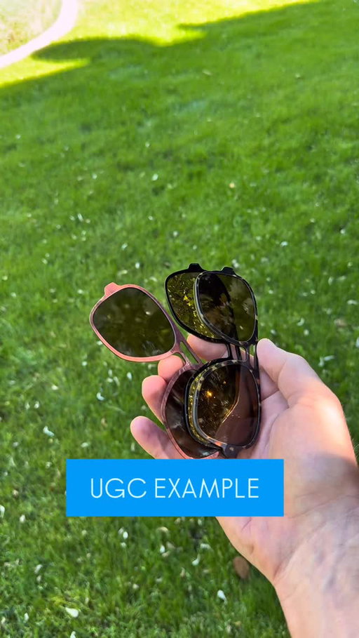 Recent UGC work for Pair Eyewear! DM or email me if you’re looking for a Male UGC Creator! #ugccreator #maleugccreator #ugc #ugcexample