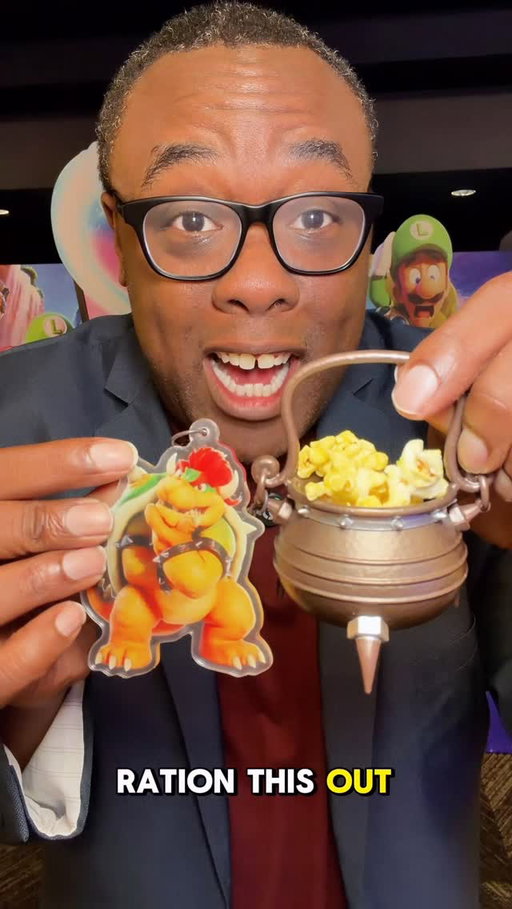 I’m an official witness for The Super Mario Galaxy Movie Guinness World Record for Smallest Popcorn Bucket! Huge special thanks to @supermariomovie @illuminationent @universalpictures @amctheatres for this honor and amazing event! @guinnessworldrecords #supermario #supermariomovie #popcornbucket #popcorn #nintendo