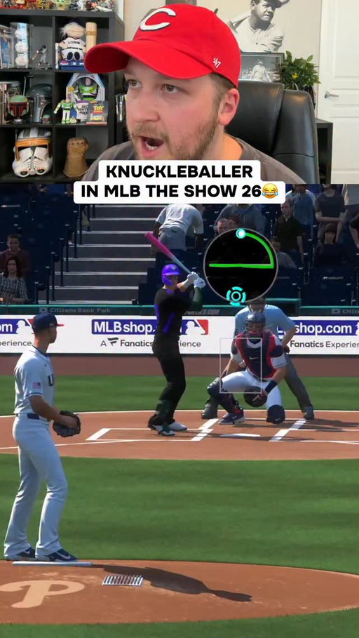 Secret knuckleballer in mlb the show 26 😂😭#mlbtheshow26 #mlbtheshow #baseball
