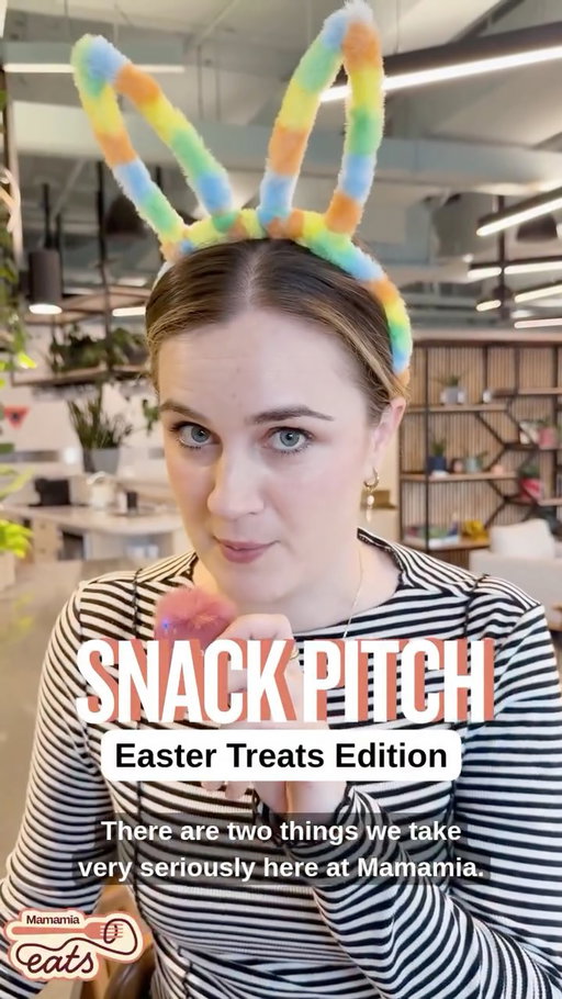 It’s snack o’clock in the Mamamia office, and with Easter fast approaching, we’re checking in on our colleagues to see what treats they’re packing. Sweet, savoury or protein-packed: which is your pick?

#snackinspo #Eastereggs #chocolate