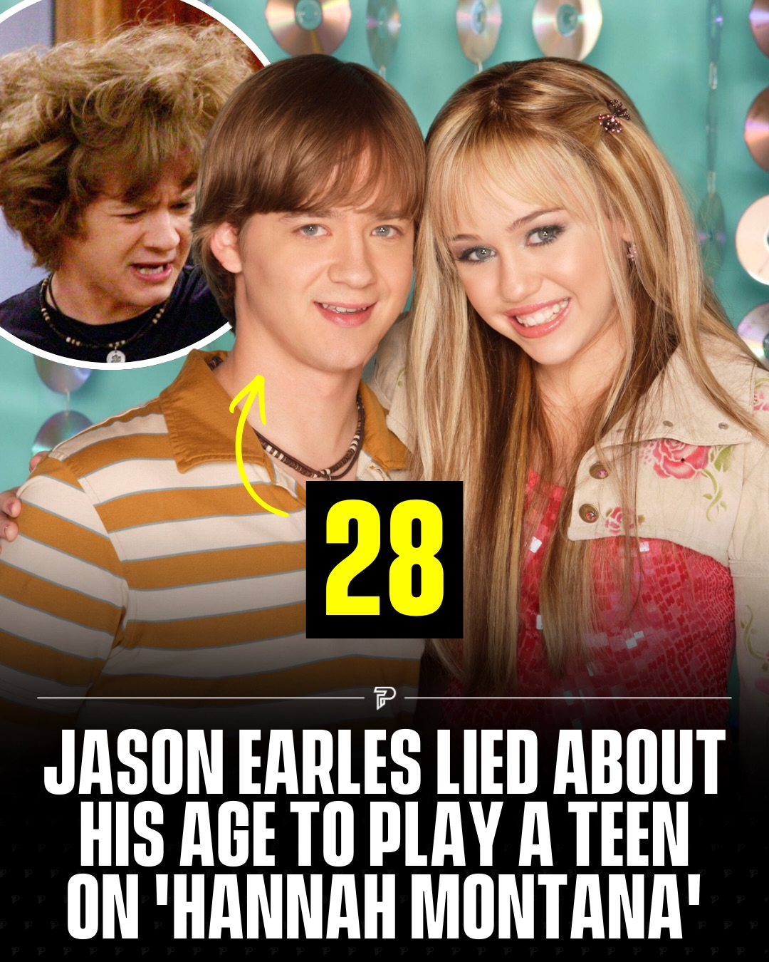 On his new podcast Best of Both Our Worlds, Jason Earles revealed a surprising secret: he lied about his age to play 16-year-old Jackson Stewart on Hannah Montana.

When filming began, he was actually 28, but told producers he was 18.

About eight episodes in, they discovered the truth, and instead of recasting him, the producers thanked him for the “little fib” that kept the role intact.

#Viral #Pubity #Film #tv