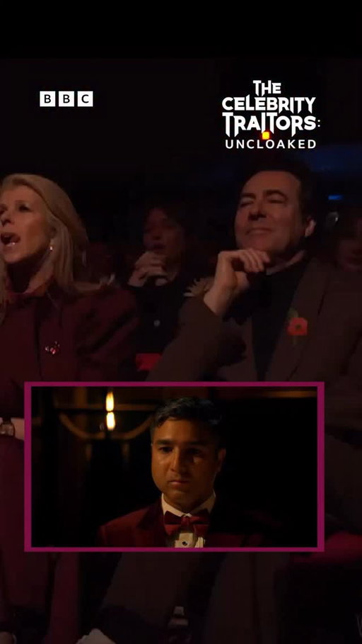 Nominated for @bafta’s Memorable Moment Award 👏 

#TBT The players watch on as Alan Carr win the nail-biting finale of The Celebrity Traitors

The Celebrity Traitors: Uncloaked | Watch on iPlayer and listen for more on BBC Sounds