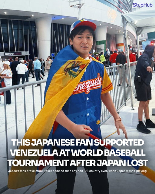 Japanese fans really showed why they’re some of the best in the world 👏

(📷: X/Sumide2) #baseball #venezuela #mlb #japan