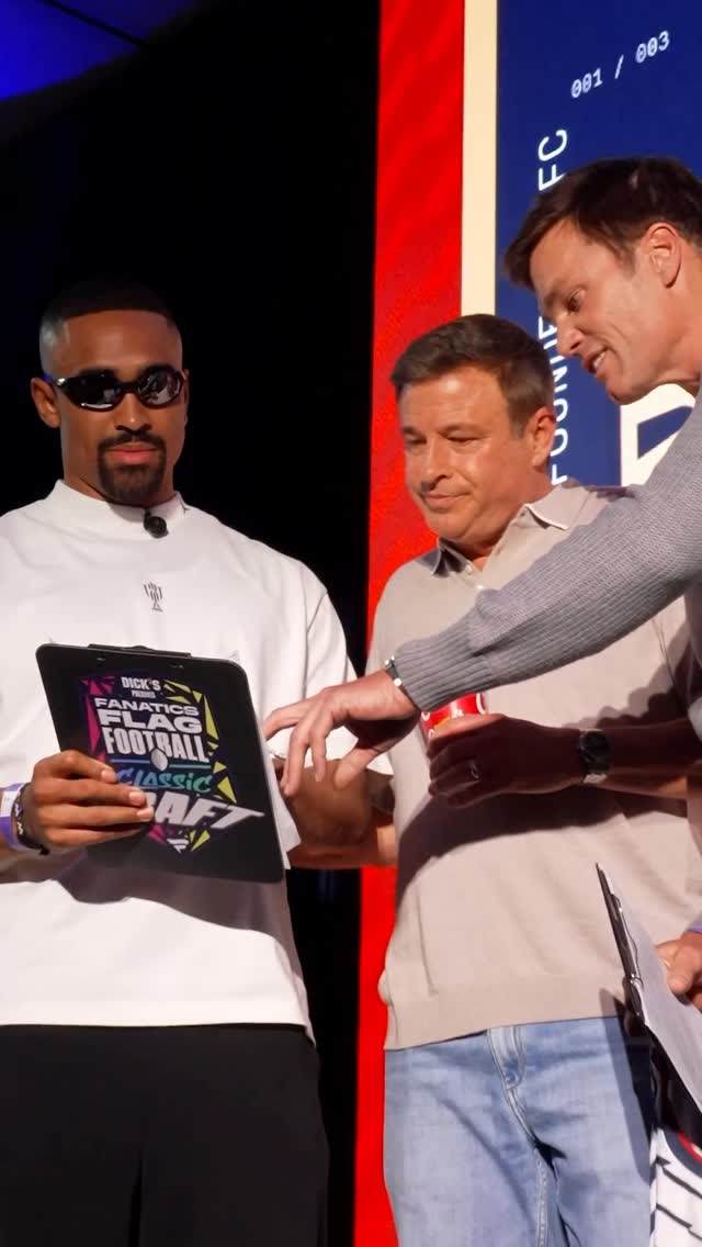@tombrady @toddgraves and @Jalenhurts draft @alvinkamara at the @fanatics Flag Football Draft

@kevinhart4real
@Druski 
@gronk