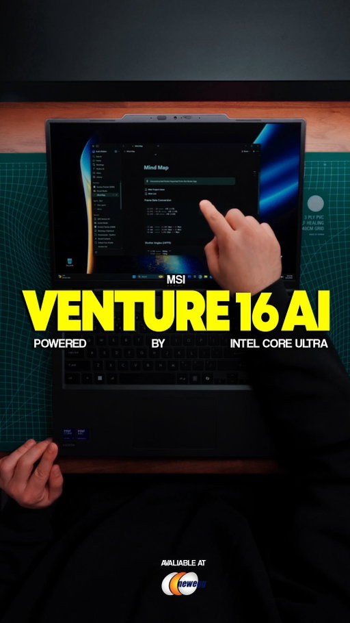 @msius Venture 16 AI 💻 Budget-friendly, business-class laptop

✅ Up to Intel Core Ultra 9 285H processor
✅ Up to 32GB DDR5 RAM for multitasking
✅ Up to 1TB SSD
✅ Thin, portable, and built to last
✅ 99-key backlit keyboard that actually feels good to type on
✅ Long-lasting battery for full days

What’s your go-to laptop for work right now? Drop it in the comments. 👇🏼

Available on @newegg Link in bio 🔗

#ad #MSIVenture16 #MSI