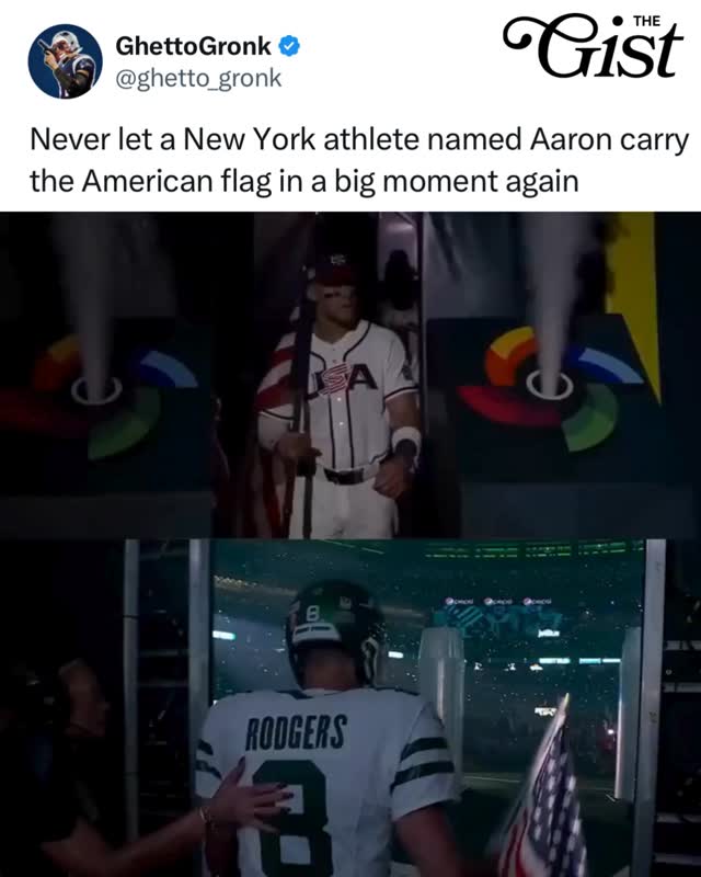 The curse of Aaron’s on New York teams 😭⁣
⁣⁣
Team Venezuela defeated Team USA 3-2 in the final of the World Baseball Classic in a thrilling game that lived up to the tournament's name. ⚾⁣⁣
⁣⁣
The Venezuelas held a 2-0 lead up until the eighth inning, when Bryce Harper brought Miami to life with a clutch game-tying home run. But the momentum didn't last long – Eugenio Suarez quickly put Venezuela back in front for good with a go-ahead RBI double in the ninth inning. 🏆⁣⁣
⁣⁣
We're so ready for more baseball! Bring on the MLB regular season! 🤩⁣⁣
⁣⁣
#menssports #baseball #worldbaseballclassic #wbc