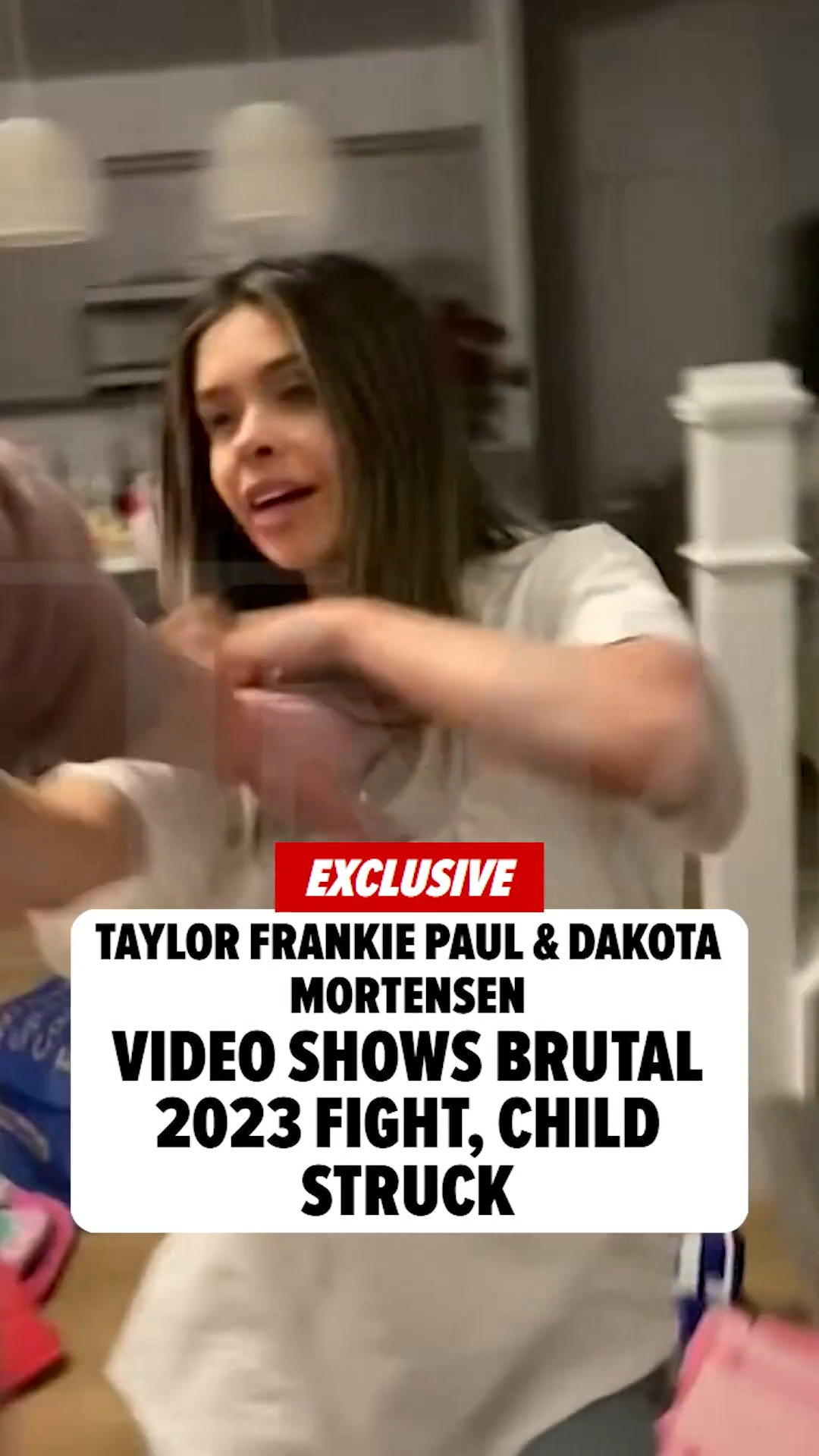 🎥⚠️ EXCLUSIVE: Taylor Frankie Paul repeatedly attacked Dakota Mortensen during the 2023 incident in which she pled guilty to aggravated assault, and the video shows that one of her children was struck during the fight.

FULL VIDEO AT LINK IN BIO 🔗