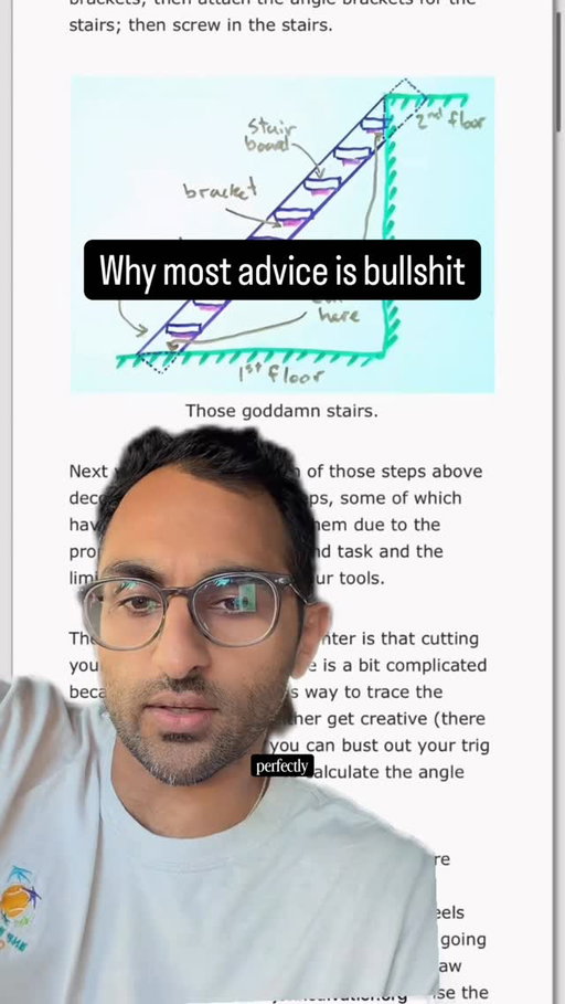 why you should ignore most advice and why people rarely know what they’re talking about even if they sound smart