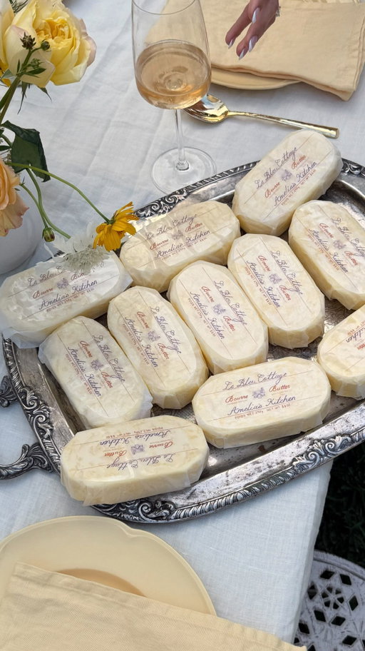 Should I run it back? 👀 This is your sign to make homemade butter for your besties this spring 🧈🧈🧈

 #dinnerparty #butter #hosting